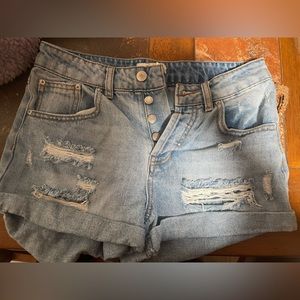 Denim shorts 24/sm